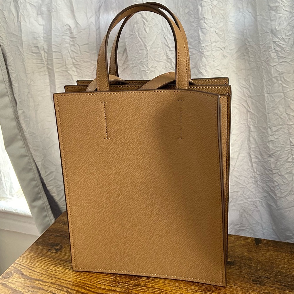 Uniqlo faux leather bag